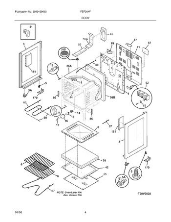 Diagram for FEF364FWA