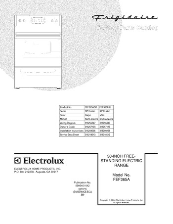 Diagram for FEF365AQD