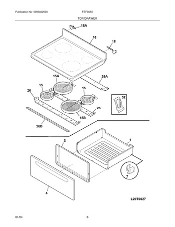 Diagram for FEF365ASK