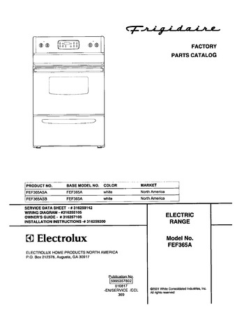 Diagram for FEF365ASA