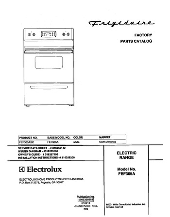 Diagram for FEF365ASC