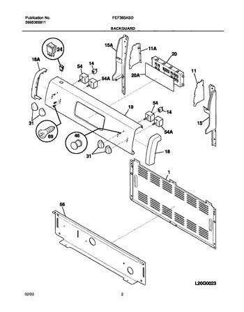 Diagram for FEF365ASD