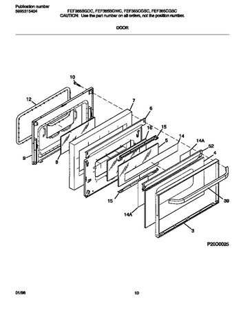 Diagram for FEF365CGSC