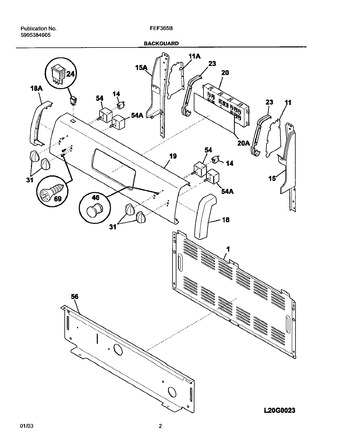 Diagram for FEF365BWC