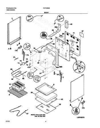 Diagram for FEF365BWC