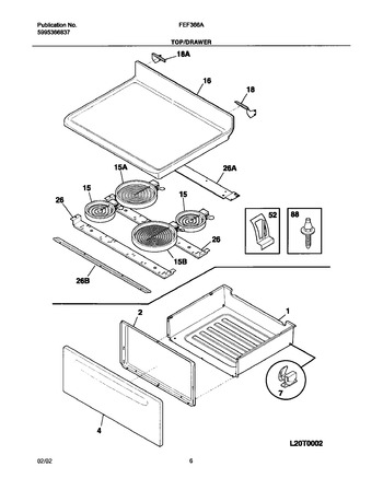 Diagram for FEF366AWD