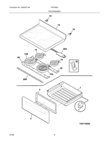 Diagram for FEF368GSD