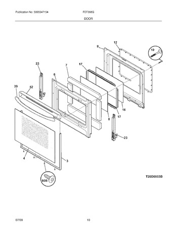 Diagram for FEF368GSD