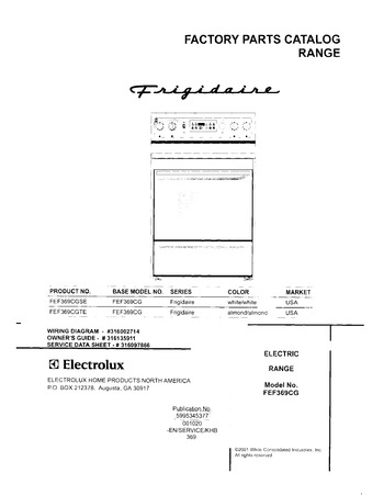 Diagram for FEF369CGSE