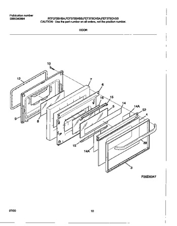 Diagram for FEF375BHBB