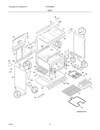 Diagram for FEF402BWG