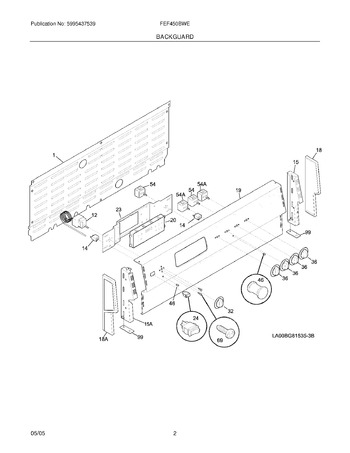 Diagram for FEF450BWE