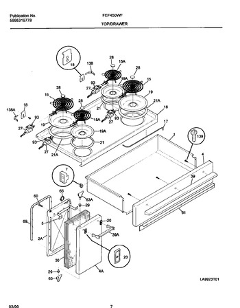 Diagram for FEF450WFWB