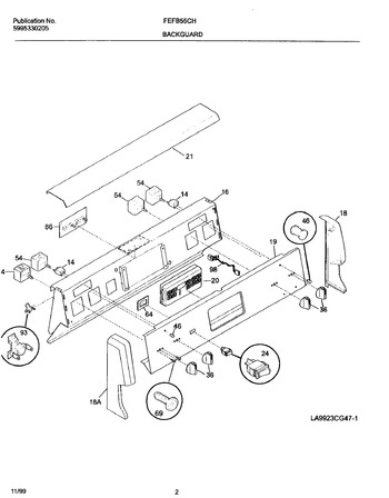 Diagram for FEFB55CHSE