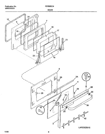 Diagram for FEFB55CHSE