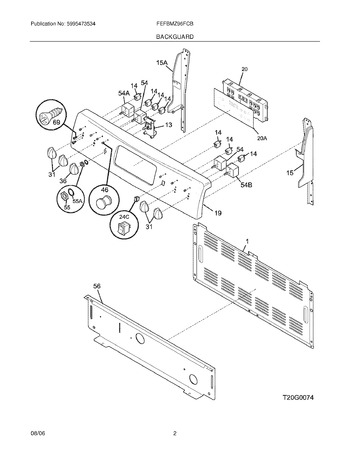 Diagram for FEFBMZ96FCB