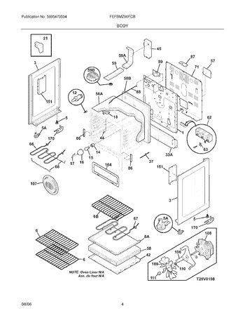 Diagram for FEFBMZ96FCB