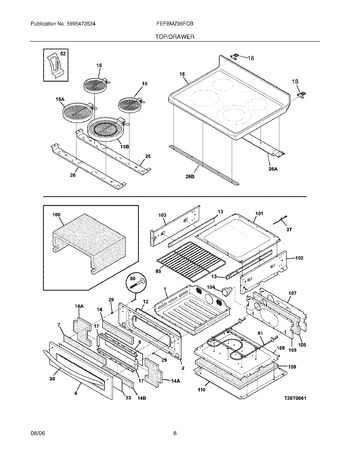 Diagram for FEFBMZ96FCB