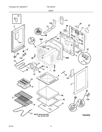 Diagram for FEFL63FSA