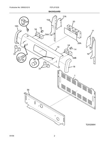 Diagram for FEFL67GCB