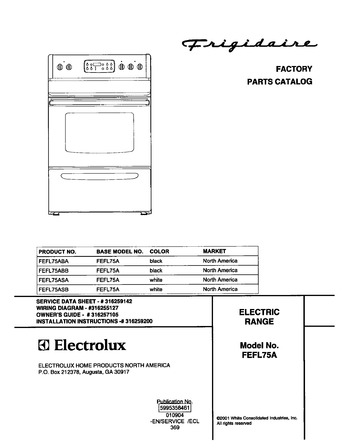 Diagram for FEFL75ASB