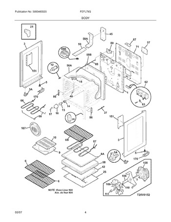 Diagram for FEFL79GSA