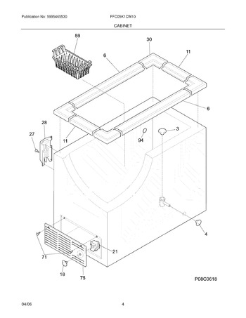 Diagram for FFC05K1CW10