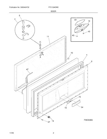 Diagram for FFC1524DW2