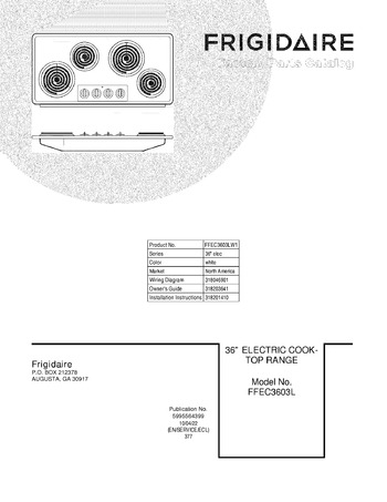 Diagram for FFEC3603LW1