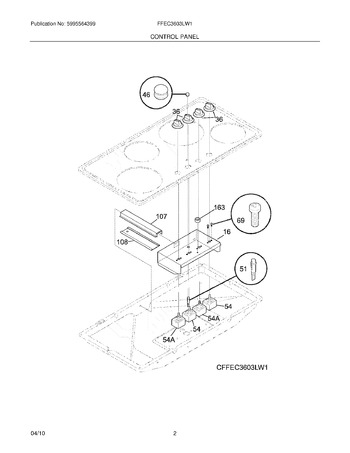 Diagram for FFEC3603LW1