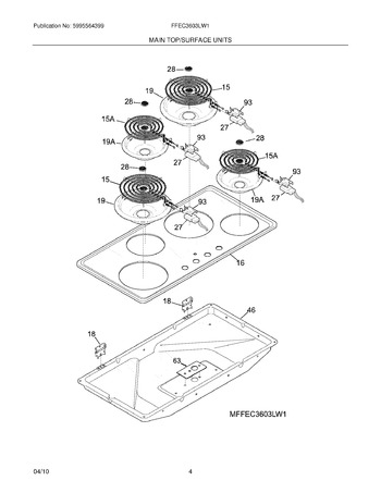 Diagram for FFEC3603LW1