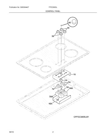 Diagram for FFEC3605LW1