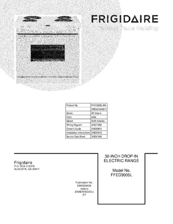 Diagram for FFED3005LWA