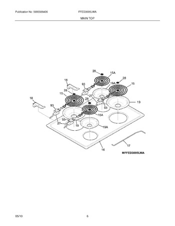 Diagram for FFED3005LWA