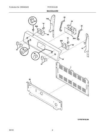 Diagram for FFEF3012LSB