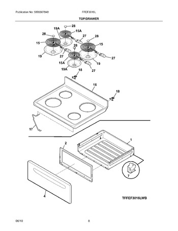 Diagram for FFEF3016LWB