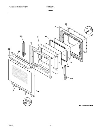 Diagram for FFEF3016LWB