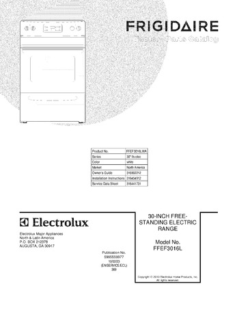 Diagram for FFEF3016LWA