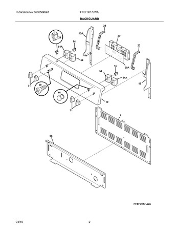 Diagram for FFEF3017LWA