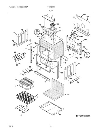 Diagram for FFEW3025LBA