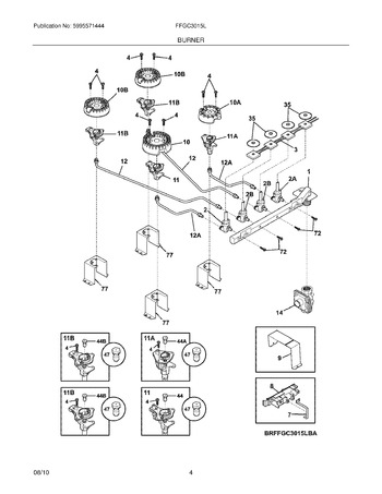 Diagram for FFGC3015LWB