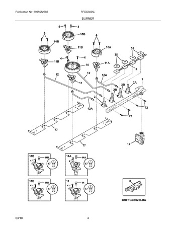 Diagram for FFGC3025LBA