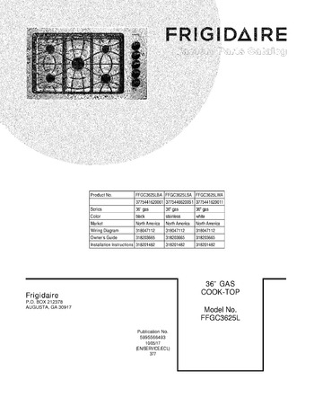 Diagram for FFGC3625LBA