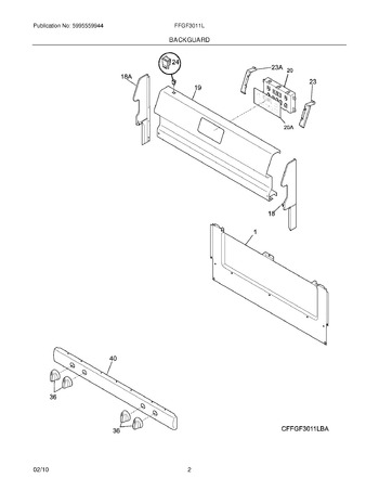 Diagram for FFGF3011LWA