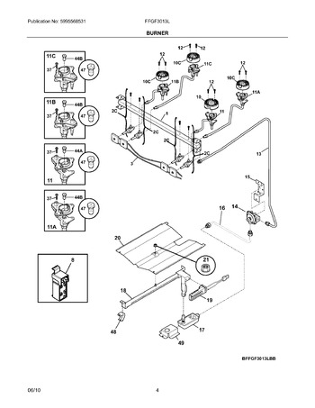 Diagram for FFGF3013LWB