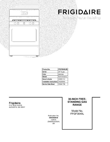 Diagram for FFGF3049LSB