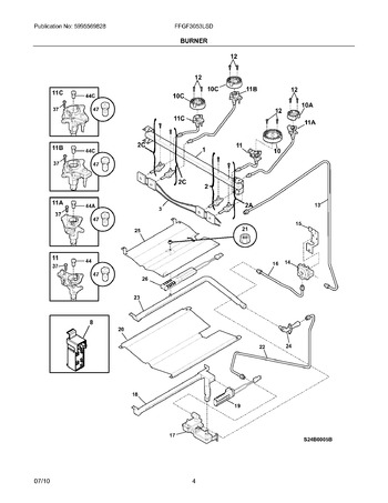 Diagram for FFGF3053LSD