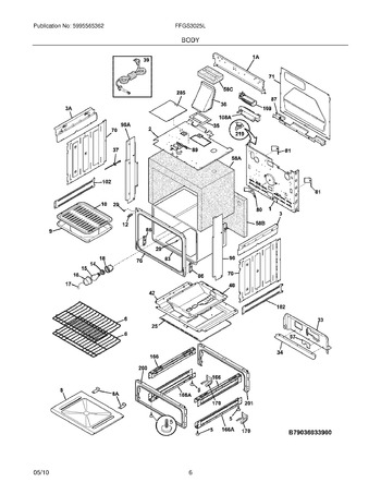 Diagram for FFGS3025LWA