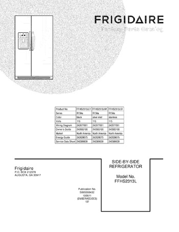 Diagram for FFHS2313LS1