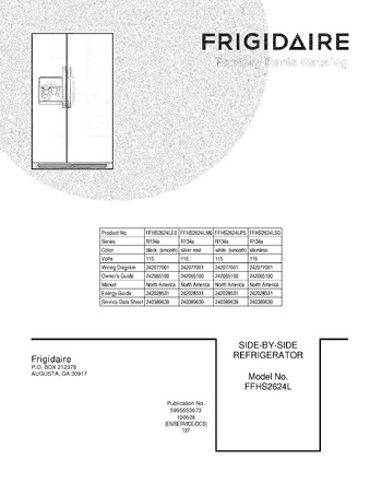 Diagram for FFHS2624LS0